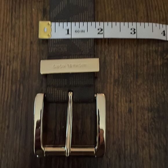 Michael Kors
 synthetic leather Logo Belt Size S/ excellent main image 4